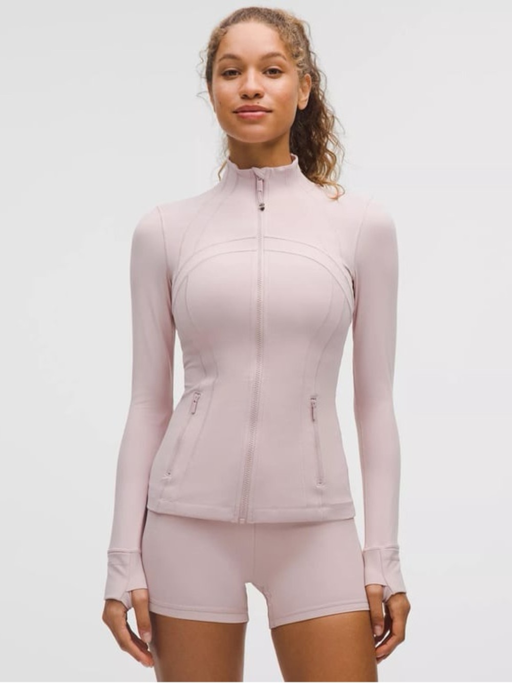 LULULEMON define jacket nulu mink berry size 8